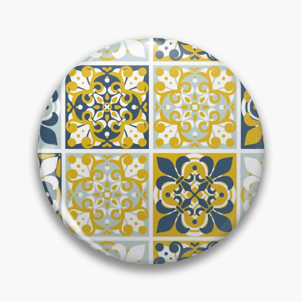 Item preview, Blue Geometric Portuguese Tiles designed and sold by kapotka.