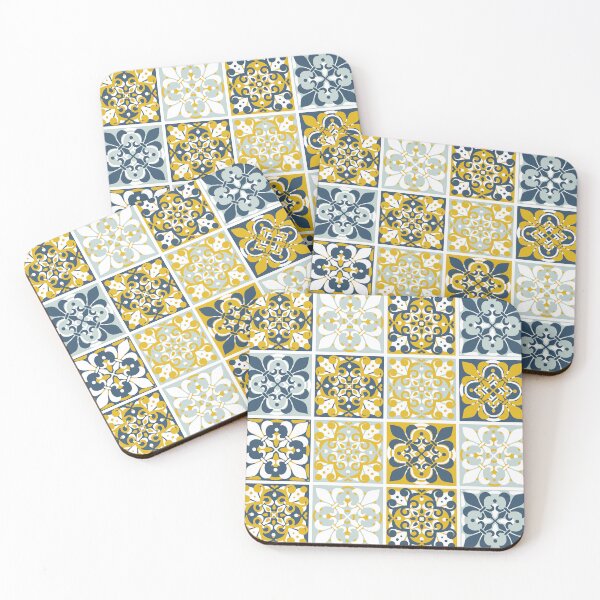 Item preview, Blue Geometric Portuguese Tiles designed and sold by kapotka.
