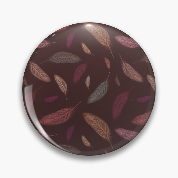 Item preview, Dibujo de colores otoñales de plumas designed and sold by WeArePear.
