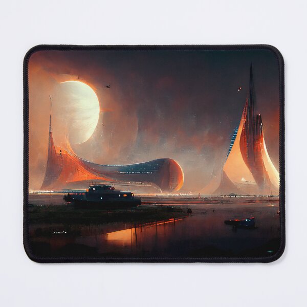 Item preview, Sci Fi Alien Landscapes 4 designed and sold by AiBroughtToLife.