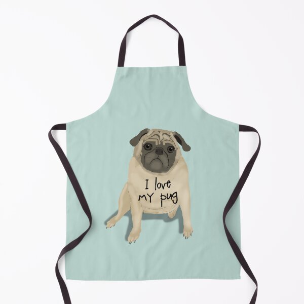 Item preview, I Love My Pug designed and sold by Amy Hadden.