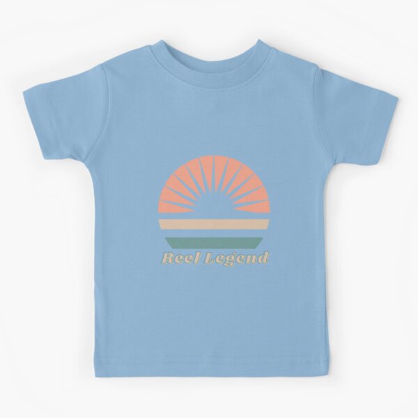 Reel Legend - MILF, Man I Love Fishing, Vintage Tropical Sunset Kids T- Shirt for Sale by Sun Sand & Sea Art