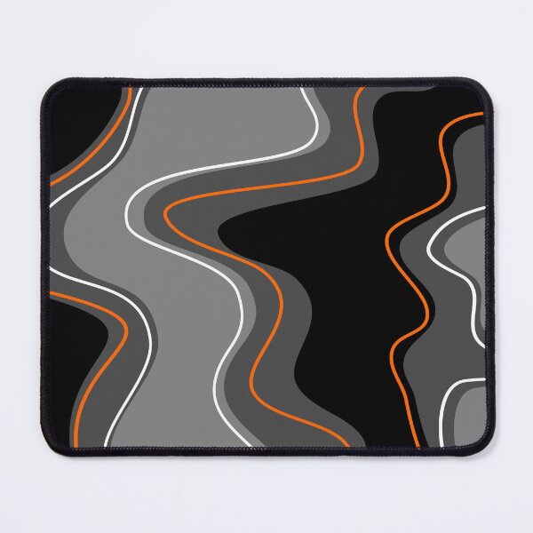 Item preview, Black and Orange Water Print designed and sold by Arianna Khalil.
