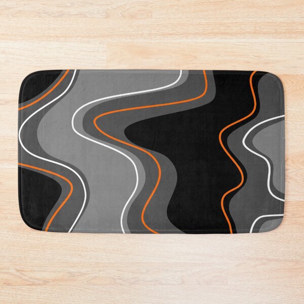 Item preview, Black and Orange Water Print designed and sold by Arianna Khalil.