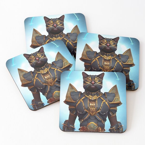 Item preview, Golden godlike cat designed and sold by Catagraphic.