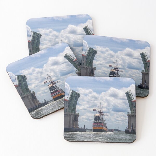 Item preview, Pirate Ship and Bridge of Lions  designed and sold by VCBrandt.