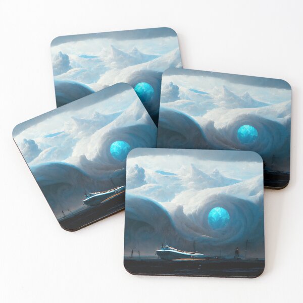 Item preview, Sci Fi Alien Landscapes 6 designed and sold by AiBroughtToLife.