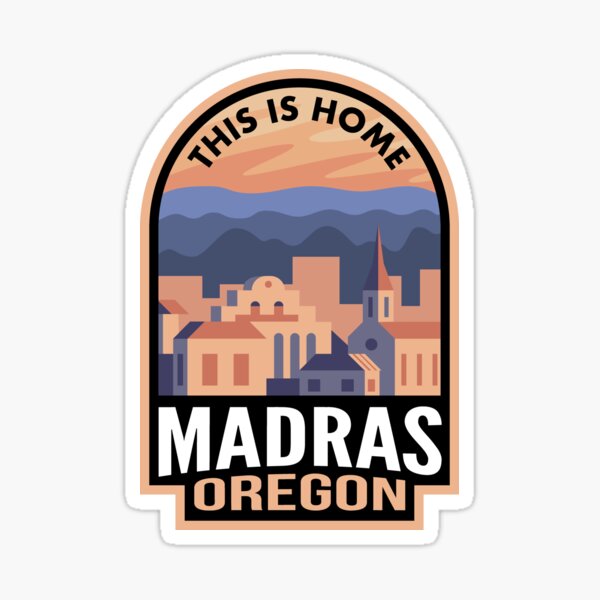 Aperçu de l'œuvre Downtown Madras Oregon This is Home créée et vendue par HalpinDesign.