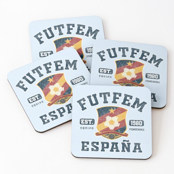 Item preview, Spain Womens Football Fan Shirt - FutFem (college style) designed and sold by Numero14.