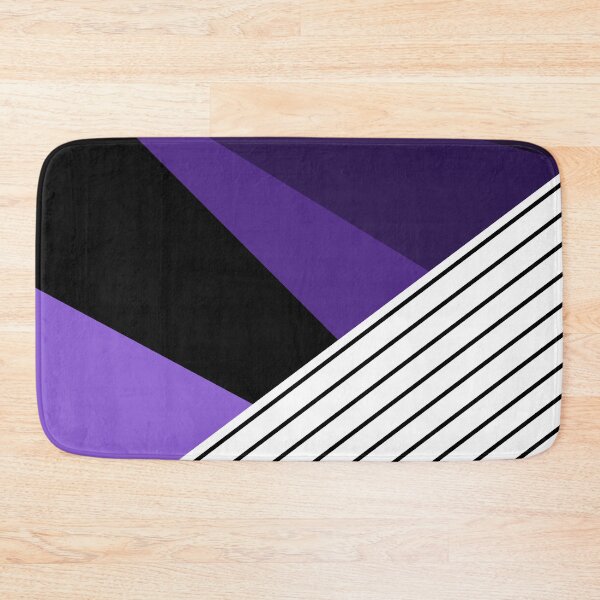 Artikelvorschau, Purple Geometric Pattern with Stripes entworfen und verkauft von Arianna Khalil.
