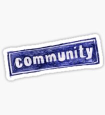 Community Logo Sticker