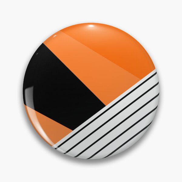 Artikelvorschau, Orange Geometric Pattern with Stripes entworfen und verkauft von Arianna Khalil.