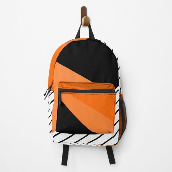 Artikelvorschau, Orange Geometric Pattern with Stripes entworfen und verkauft von Arianna Khalil.