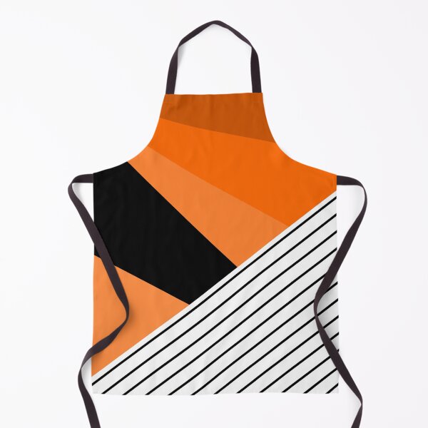 Artikelvorschau, Orange Geometric Pattern with Stripes entworfen und verkauft von Arianna Khalil.