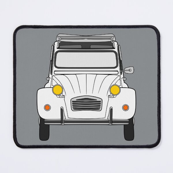 Item preview, Citroen 2CV white color designed and sold by EdimDesign.