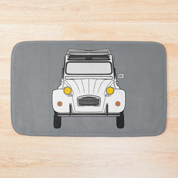 Item preview, Citroen 2CV white color designed and sold by EdimDesign.
