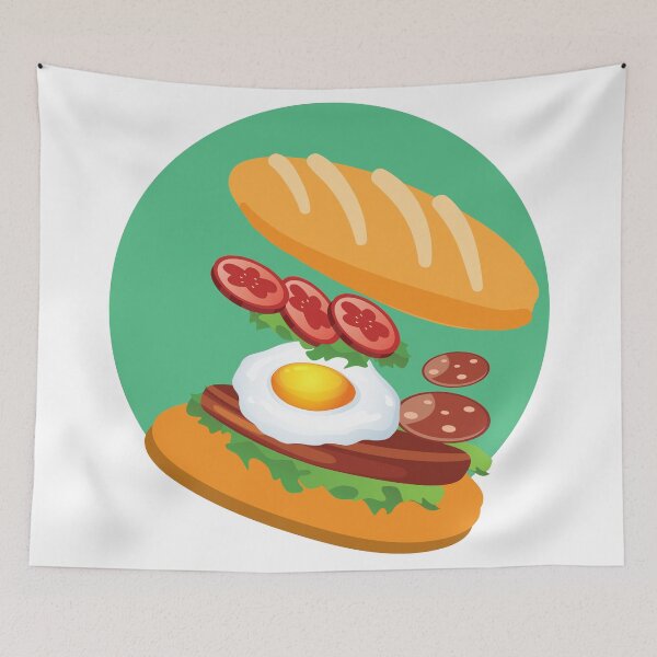 Item preview, Vietnamese Banh Mi Awesome Food designed and sold by thewishdesigns.