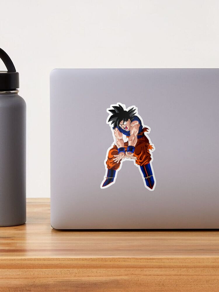 Goku SSJ 2 Sticker by Dankelys