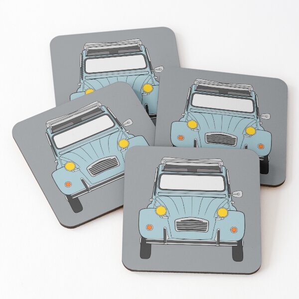 Item preview, Citroen 2CV baby blue color designed and sold by EdimDesign.