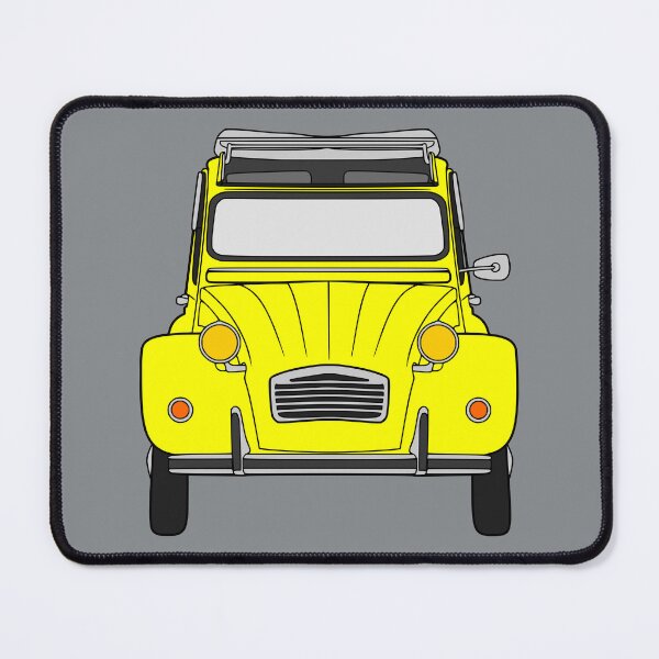 Item preview, Citroen 2CV yellow color designed and sold by EdimDesign.