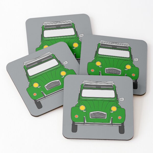 Item preview, Citroen 2CV green color designed and sold by EdimDesign.