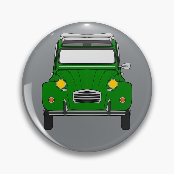 Item preview, Citroen 2CV green color designed and sold by EdimDesign.