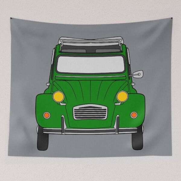 Item preview, Citroen 2CV green color designed and sold by EdimDesign.