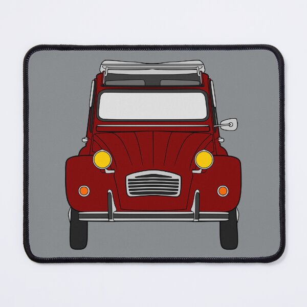 Item preview, Citroen 2CV burgundy color designed and sold by EdimDesign.