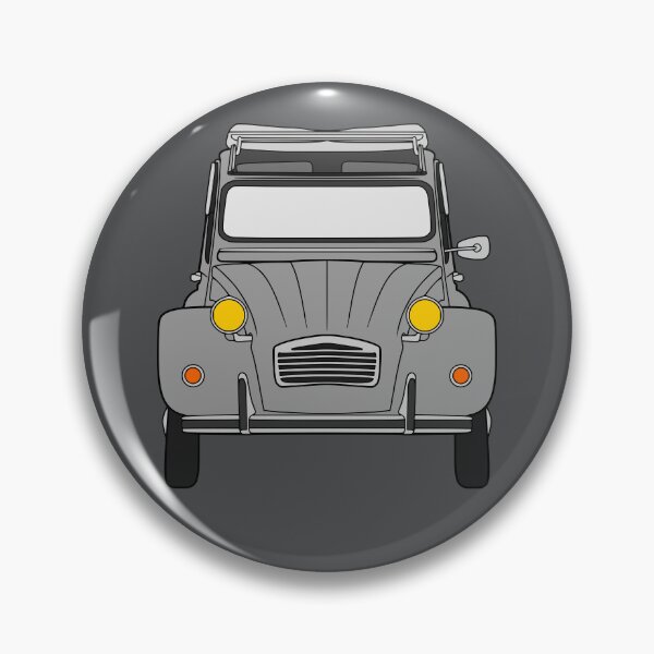 Item preview, Citroen 2CV gray color designed and sold by EdimDesign.
