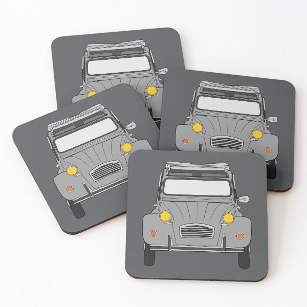 Item preview, Citroen 2CV gray color designed and sold by EdimDesign.