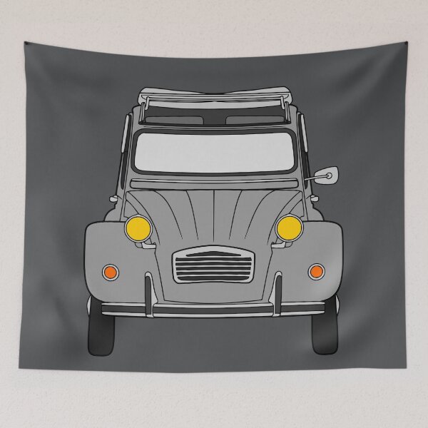 Item preview, Citroen 2CV gray color designed and sold by EdimDesign.