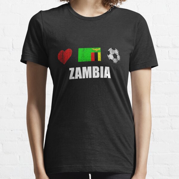 ZAMBIA FOOTBALL KIDS T-SHIRT TEE TOP GIFT WORLD CUP SPORT