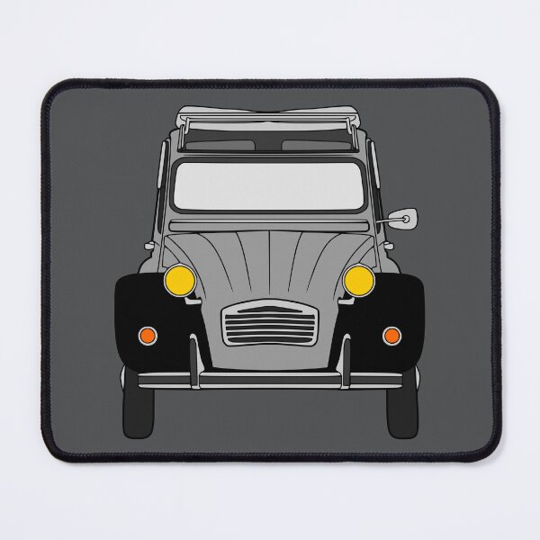 Item preview, Citroen 2CV gray black color designed and sold by EdimDesign.