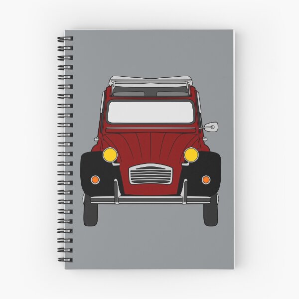 Item preview, Citroen 2CV burgundy black color designed and sold by EdimDesign.