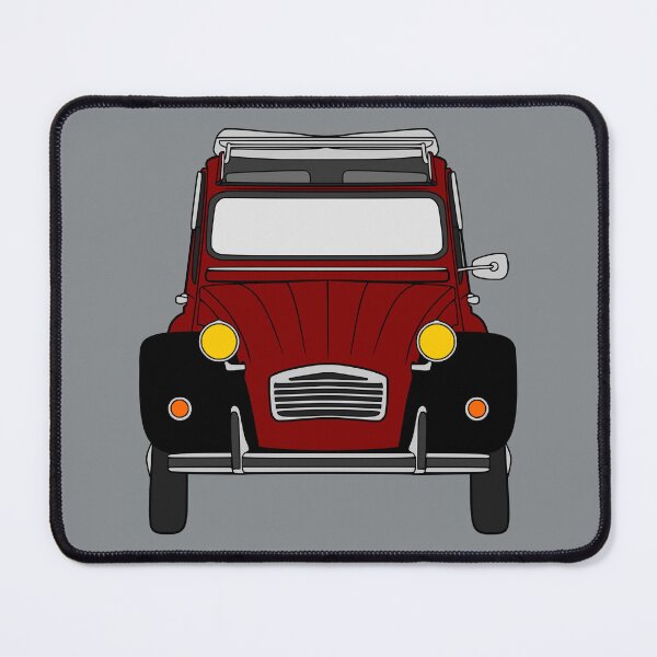 Item preview, Citroen 2CV burgundy black color designed and sold by EdimDesign.