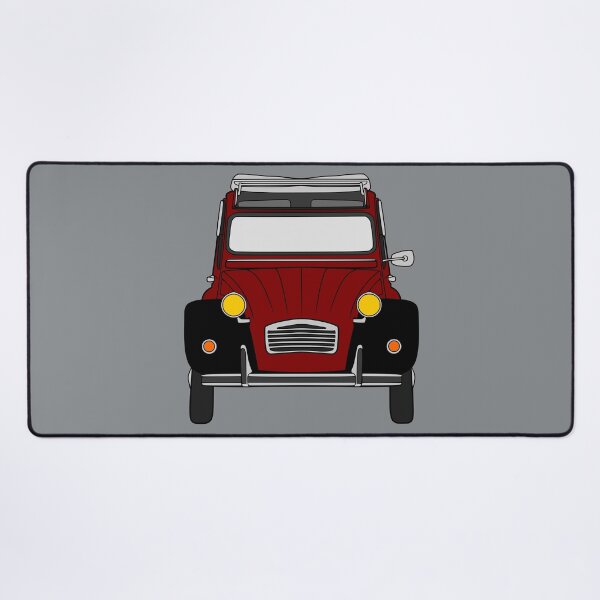 Item preview, Citroen 2CV burgundy black color designed and sold by EdimDesign.