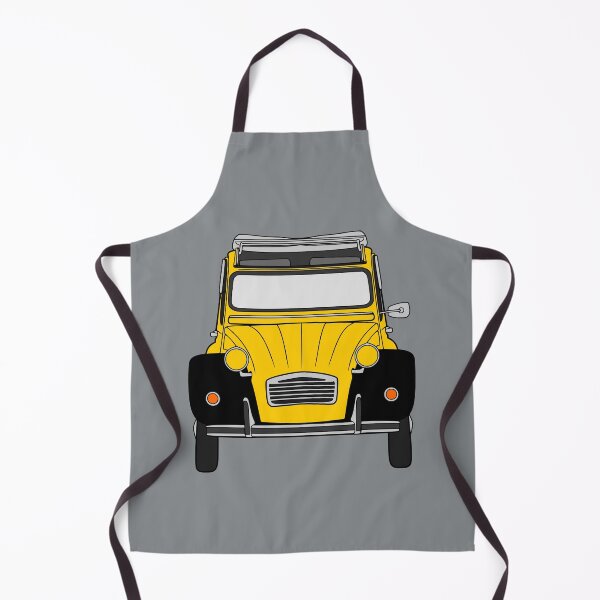 Item preview, Citroen 2CV yellow black color designed and sold by EdimDesign.
