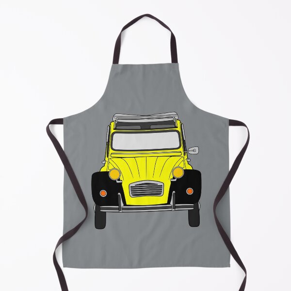 Item preview, Citroen 2CV yellow black color designed and sold by EdimDesign.