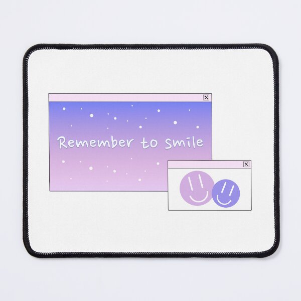 Item preview, "Remember to smile" - Web Computer Windows Design designed and sold by cristianeart.