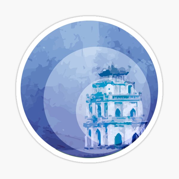 Vietnam Hoan Kiem Lake Hanoi Capital Sticker