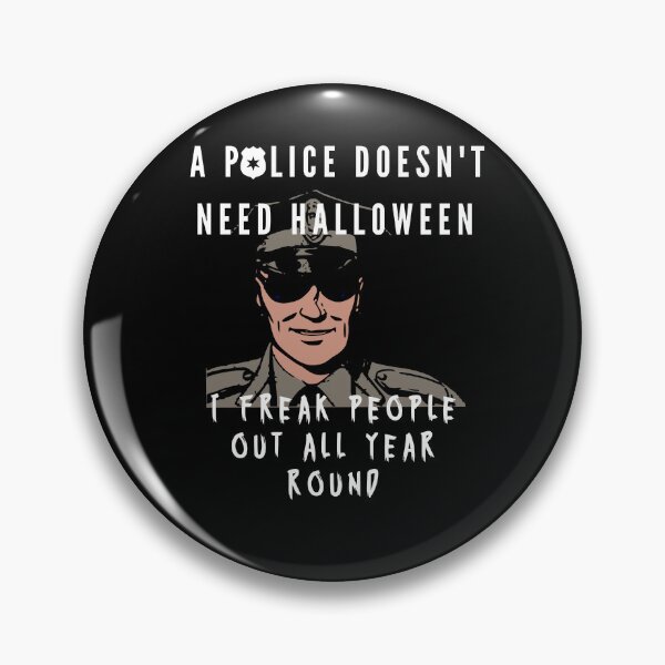 Item preview, Policeman Vs Halloween designed and sold by Wehavefun.