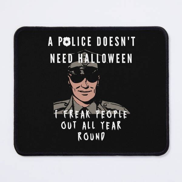 Item preview, Policeman Vs Halloween designed and sold by Wehavefun.