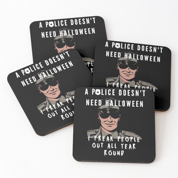 Item preview, Policeman Vs Halloween designed and sold by Wehavefun.