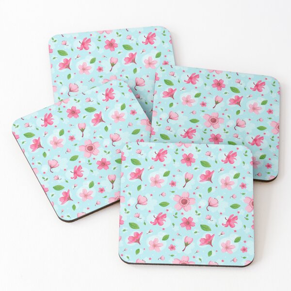 Item preview, Cherry Blossom Flower Pattern 17 designed and sold by AlokeDesigns.