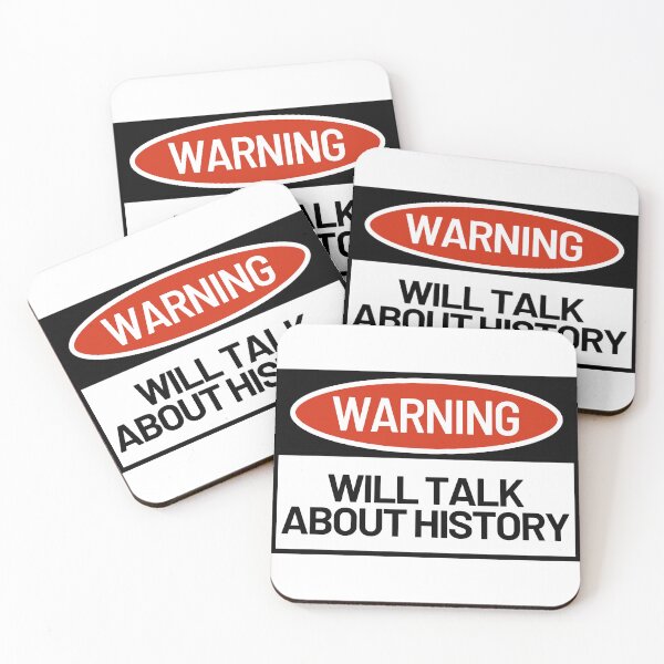 Item preview, Warning: will talk about history designed and sold by Sticker Heaven!.