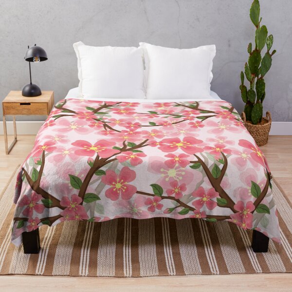 Item preview, Cherry Blossom Flower Pattern 22 designed and sold by AlokeDesigns.