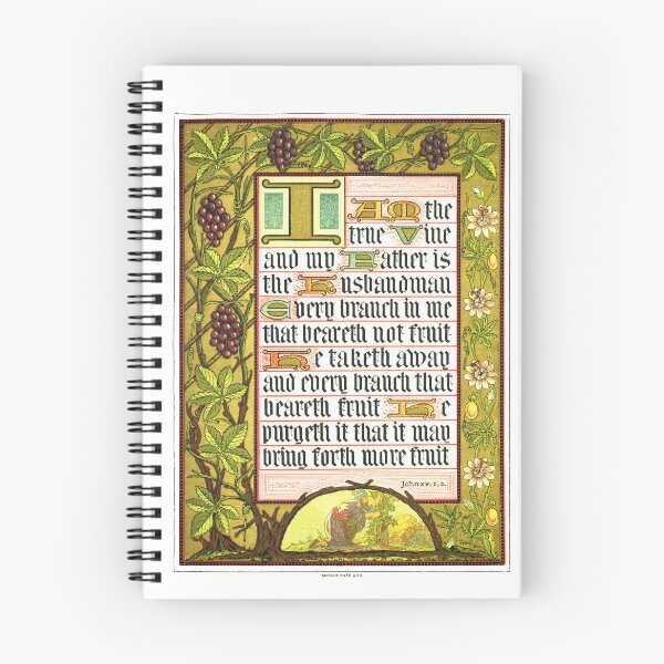Item preview, I Am the True Vine - John 15:1-2 designed and sold by Pictures With A Message.