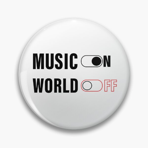 Item preview, Music on World Off, Music Lovers, Depression With Music, Introverted. designed and sold by Salmaniix.