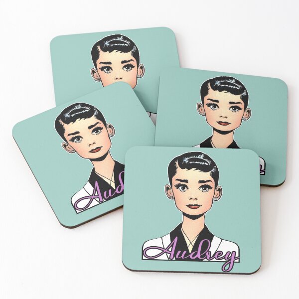 Item preview, Audrey Hepburn (Cartoon Portrait) designed and sold by NuminousYes.