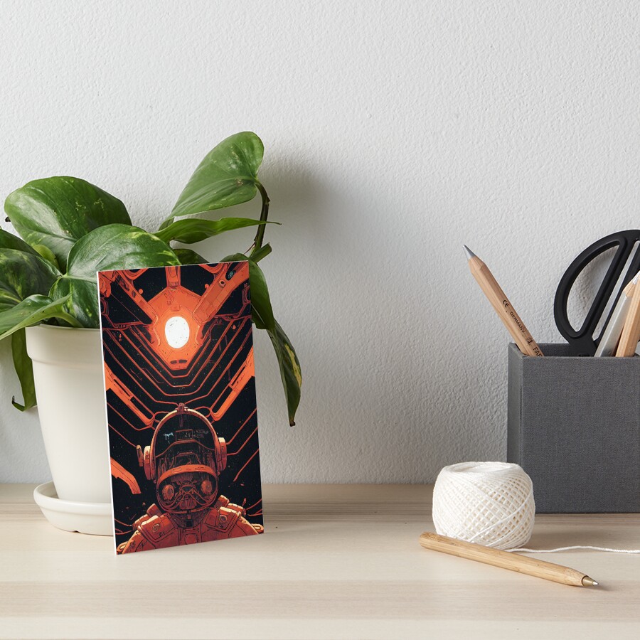 Item preview, Art Board Print designed and sold by BasajaunStudio.